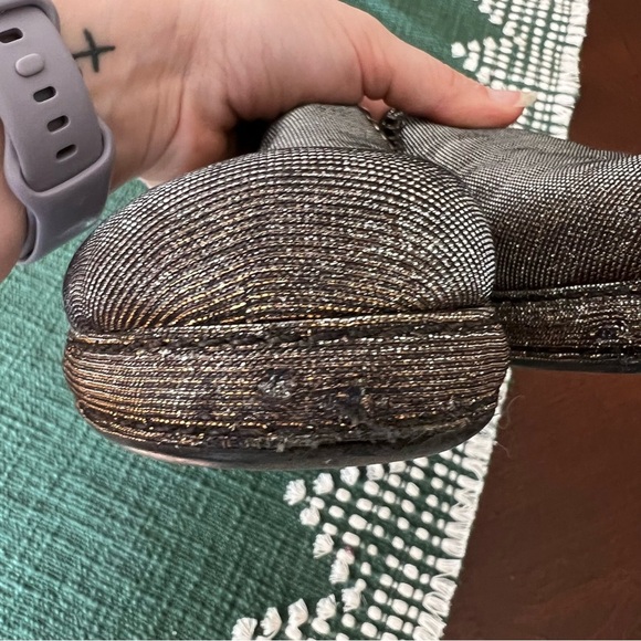 Stuart Weitzman Lurex Platform Loafer - Picture 9 of 11